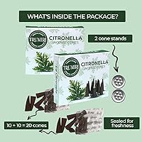 Vista 165 de TRUMIRI Copal Incense Cones - Total 20 Cone Incense - Dual Pack of 10 Insence Cones - Incense Cones Scented - Cone Incense Scents - Insense Cones