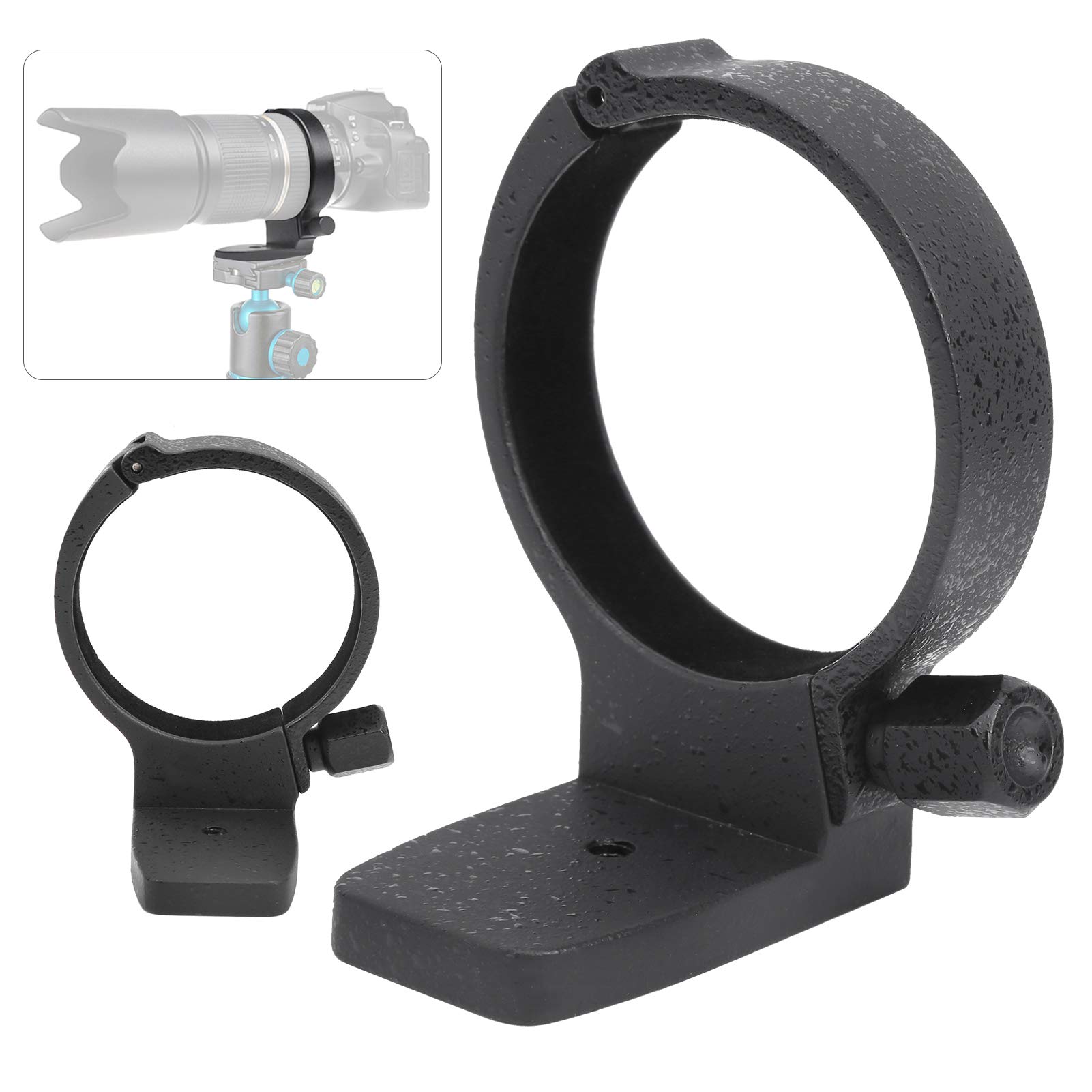 Kołnierz soczewkowy uchwyt statywu pierścień adapter do obiektywu 70-200 mm F4, podstawa kołnierza ze stopu aluminium do obiektywu 70-200 mm F4