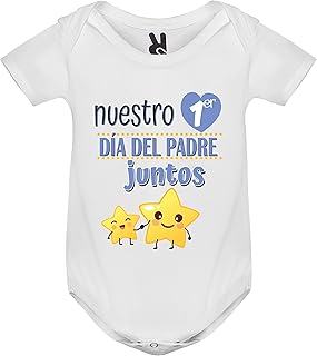 QCM PRODUTOS PERSONALIZADOS Body Bebé para Papá – Regalo Emotivo y Divertido – Ideal para el Día del Padre o Nacimiento