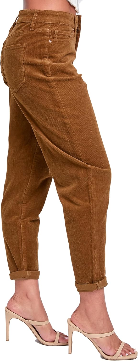 YMI Womens YMI Jeans Women's Corduroy Mom Fit Pants - Image 2