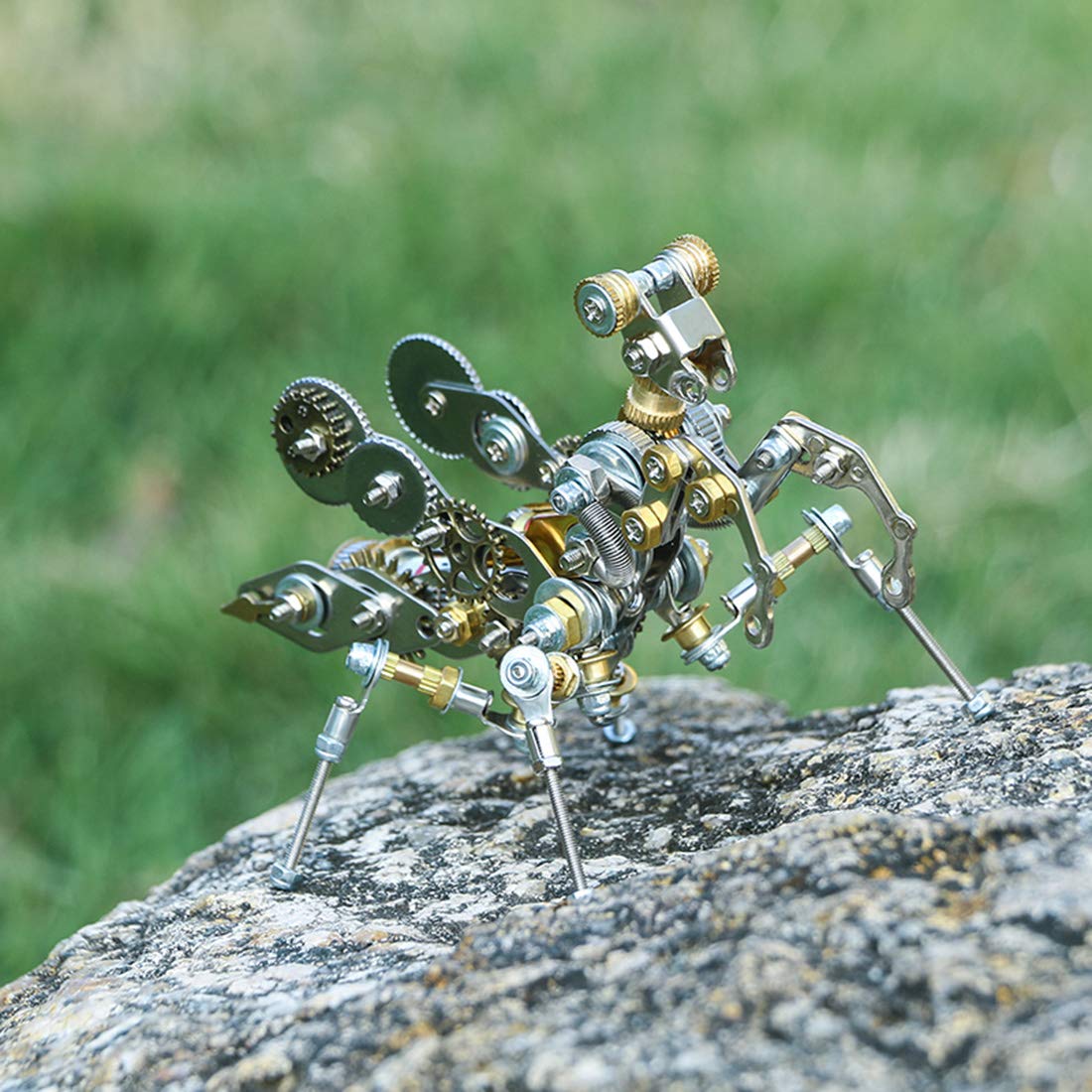 Zestaw modeli 3D Metal Puzzle Prayer Bugs, zestawy miniaturowych modeli 3D Metal Puzzles, łamigłówki 3D Brain Teaser Puzzles Metalowe ozdoby stali nierdzewnej dorosłych