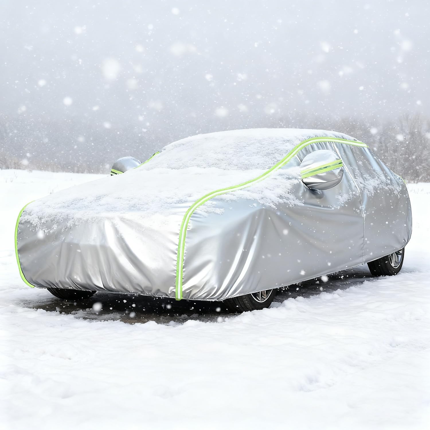 Funda Coche Exterior para Jaguar XK/XK8/XKR (X100/X150) Funda de Coche Exterior Tejido Oxford Impermeable y Resistente a la Nieve, con Correas a Prueba de Viento