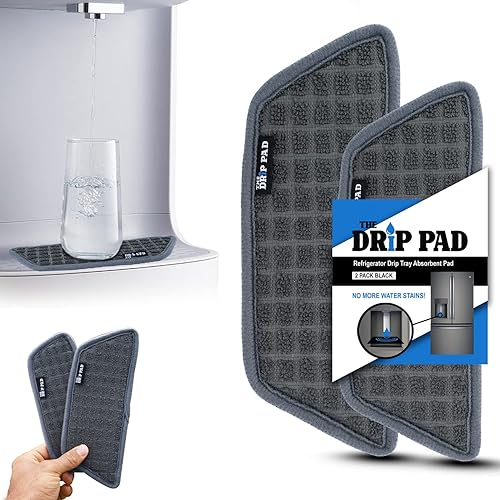 THE DRiP PAD - Receptor de goteo para bandeja de agua, protege la bandeja dispensadora de hielo y agua de derrames, acumulaciĂłn de minerales y THE DRiP PAD - Receptor de goteo para bandeja de agua, protege la bandeja dispensadora de hielo y agua de derrames, acumulaciĂłn de minerales y