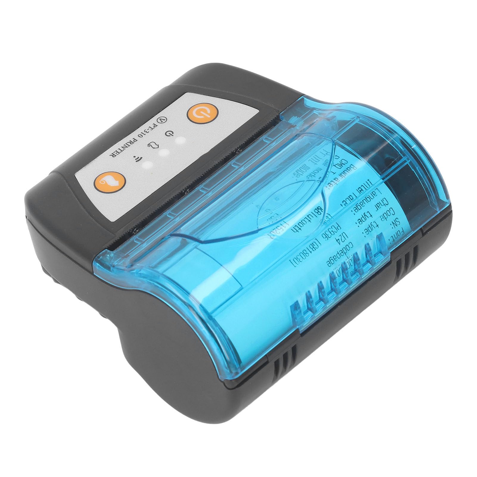 Przenośna Drukarka Paragonów Bluetooth 80mm Drukarka Etykiet Bezprzewodowa Drukarka Termiczna Wbudowana Bateria do Biura Podróży w Domu