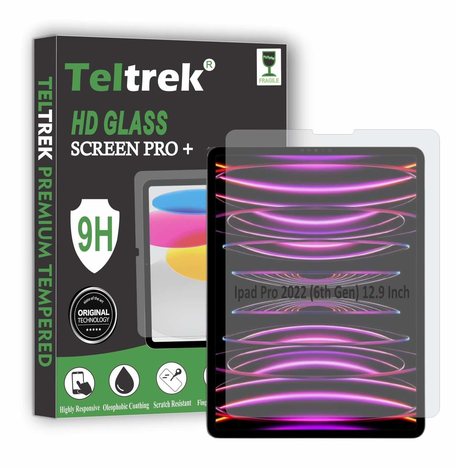 TELTREK ScreenGuard Compatible With iPad Pro 12.9 Inch M2 2022, iPad Pro 12.9 (2018/2020/2021/2022), iPad Pro 12.9 (3rd/ 4th/5th/6th Gen) (A2764/A2436/A2437/A2766) Fiber Screen Protector Not Glass (B0D56R6Q6F) Amazon Price History, Amazon Price Tracker