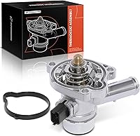 A-Premium Aluminum Thermostat Housing with Sensor & O-Ring for Chevy Cruze 11-16, Sonic 12-20, Trax 13-21, Buick Encore 13-21 1.4L - Replaces 55565336