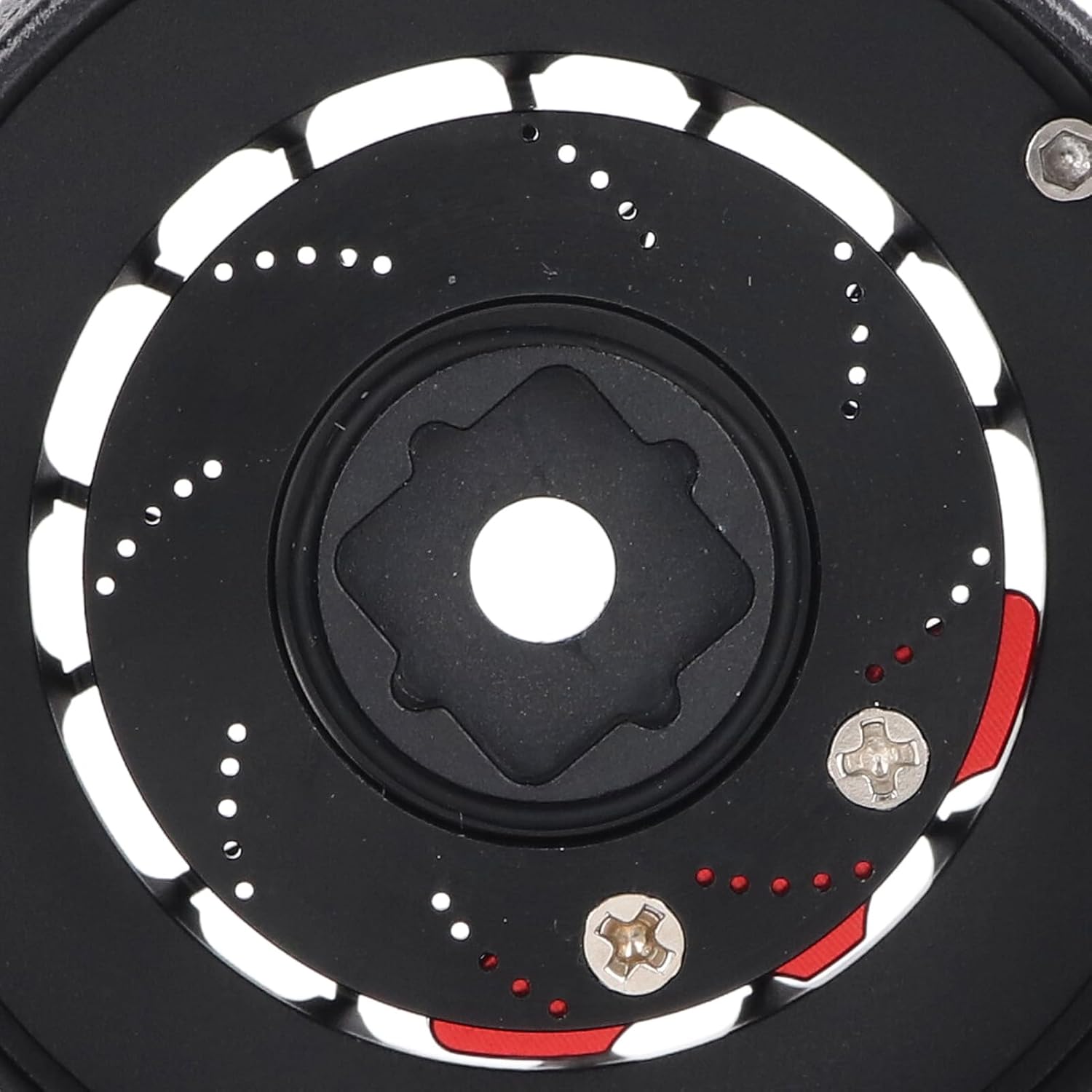 RC Hand Wheel Aluminum Alloy Lightweight Impact Remote Control Handwheel for, Aluminum RC Hand Wheel Remote Control Steering Wheel Replacement Handwheel for Futaba (Red)