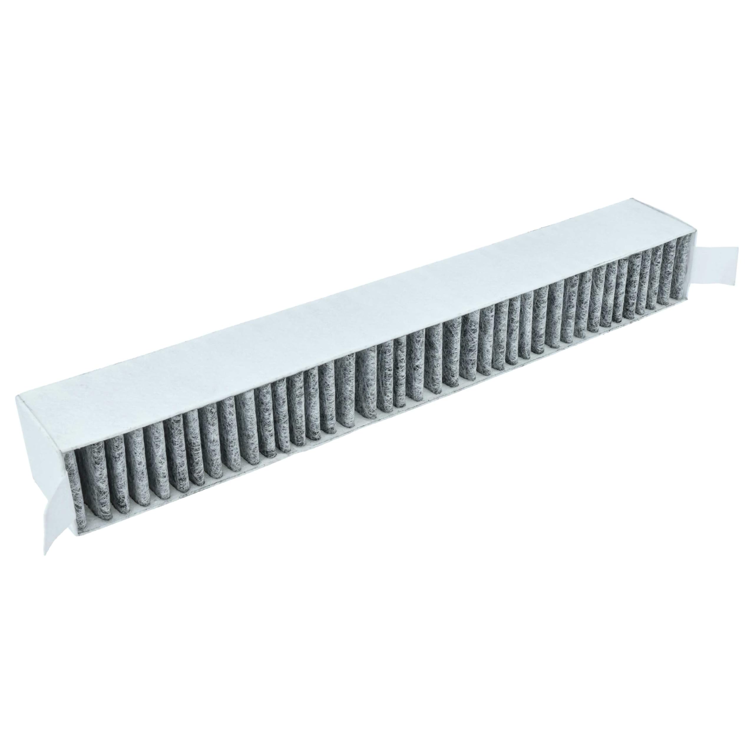 Vhbw White, Grey Activated Carbon Filter Replacement For Miele 11662790, Dkf 30-P For Extractor Hood