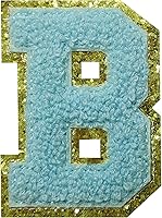 Vista 32 de Parches de letras de felpilla termo-adhesivas de 2.2", parches de letras de felpilla para ropa (negro, 26)