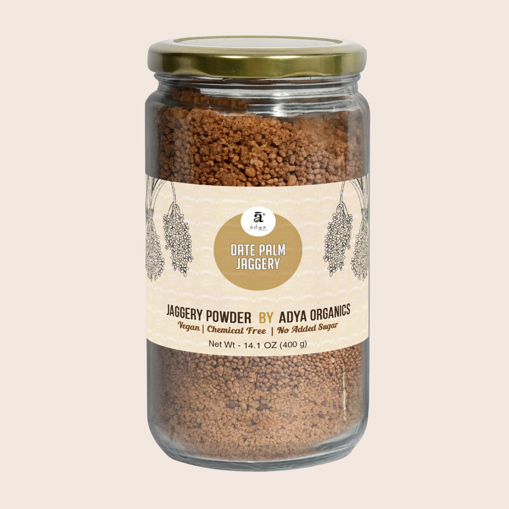ADYA ORGANICS Date Jaggery Powder
