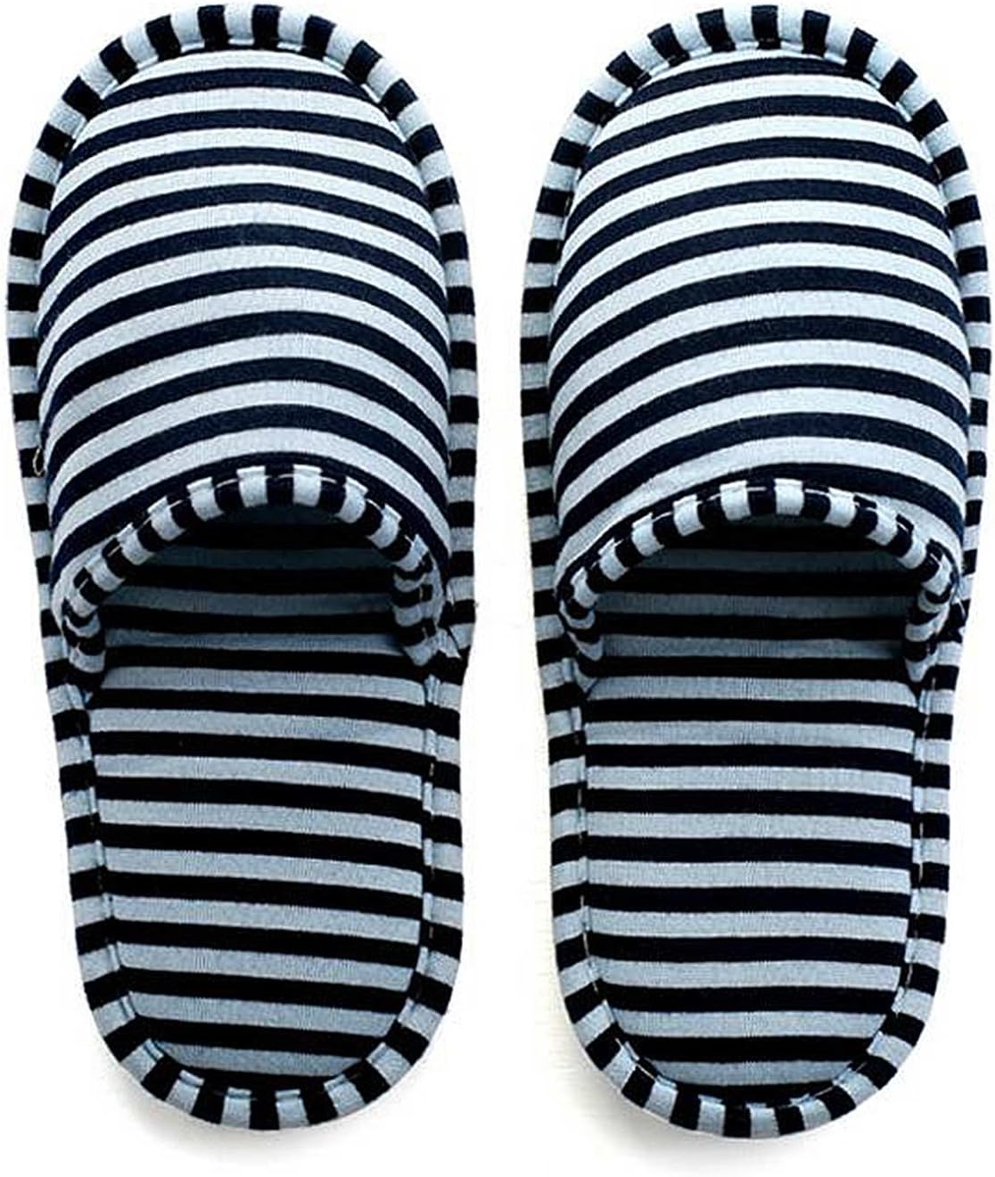 Unisex Folding Travel Slippers Anti-slip Cotton Slippers with Drawstring Storage Bags Non-disposable Closed Toe Slippers Shoes Footwear for Guests Spa Home Hotel Flight Indoor Outdoor Commercial Use
