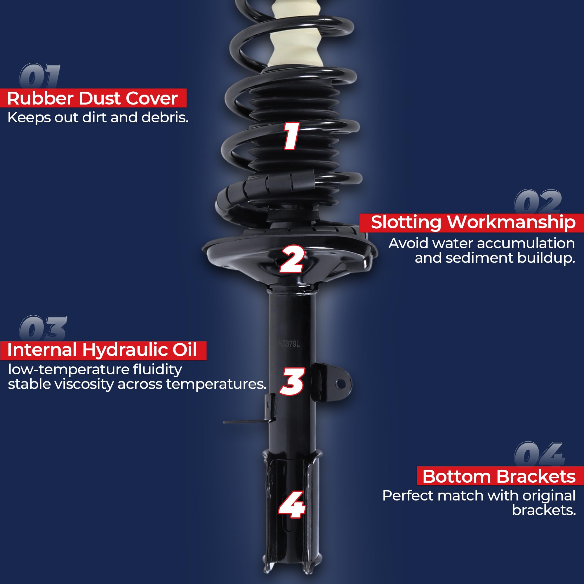 SUP11.0Ft 二層構造 スタンドアップ 1年保証付¥39800⏩37800 Amazon.com: MOSTPLUS Front Strut Shock Assemblies Compatible with