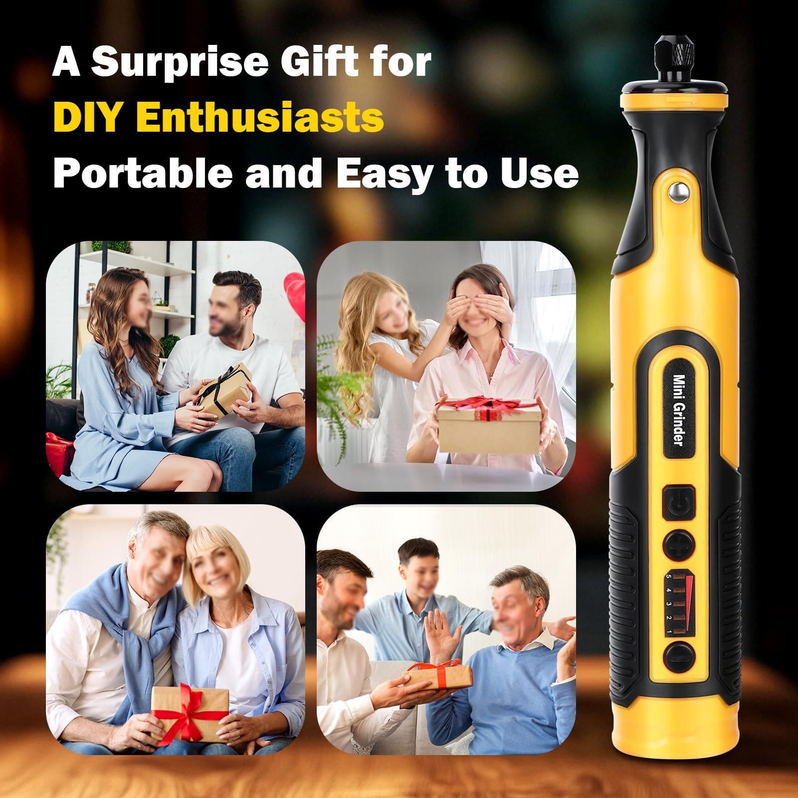 Utensile Rotativo Batteria, Smerigliatrice Angolare Elettrica