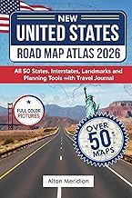UNITED STATES ROAD MAP ATLAS Lahore, Karachi - Pakistan