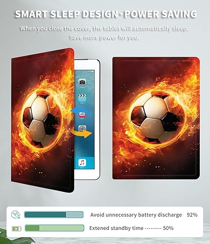 Vista 136 de Funda para Kindle de 6 pulgadas (11.ª generación, versión 2024/2022) delgada de piel sintética, ajustable, multiángulo, Smart Shell con función