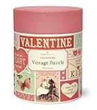 Cavallini Papers & Co. Vintage Valentine 500 Piece Puzzle