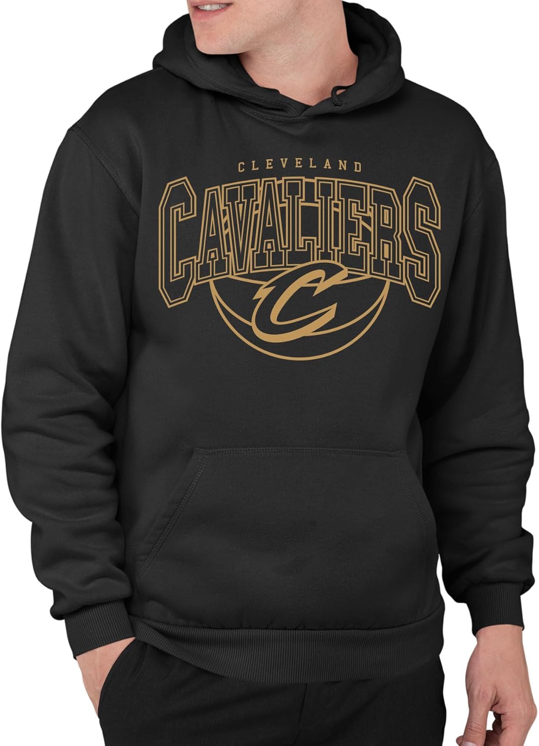 Junk Food NBA - Monochromatic Arch - Officially Licensed Adult Pullover Fleece Hoodie for Men and Women