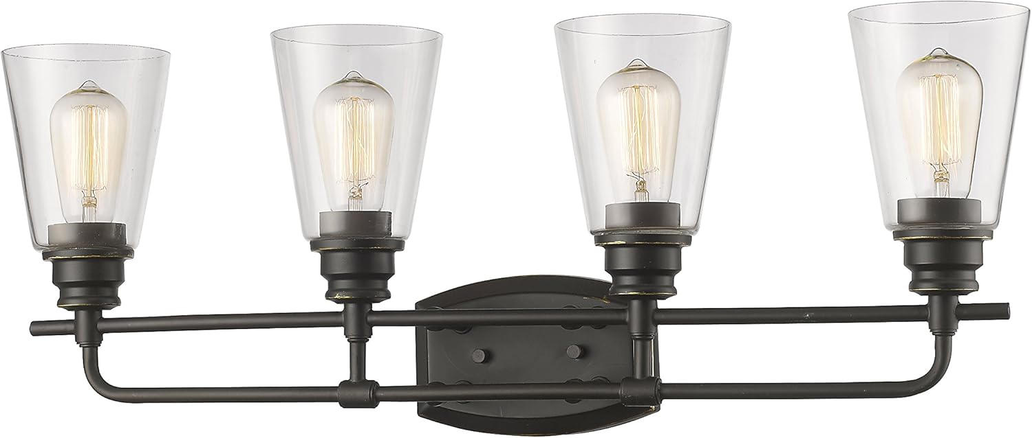 Z-Lite 4 Light Vanity 428-4V-OB