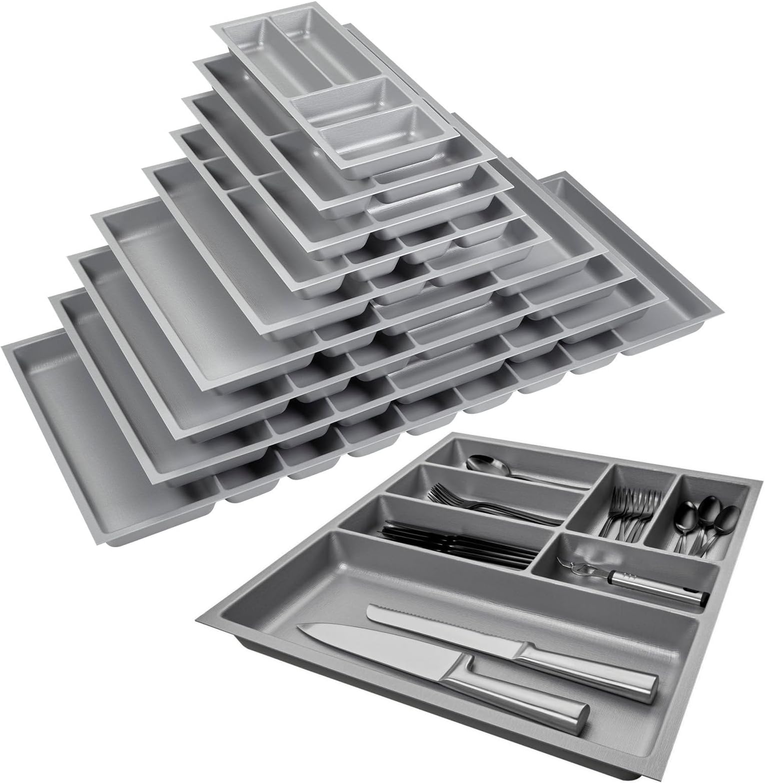 Dispenser Rotante Per Cereali - 6 Scomparti, 5 Kg, Contenitore Riso Organizzato - Foto 9