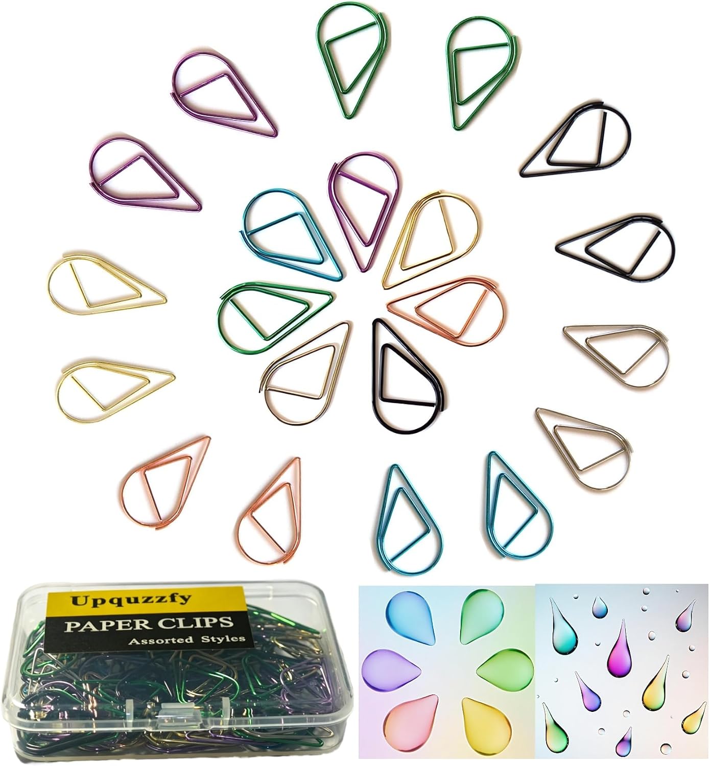 60 Pcs Cute Flamingo-Shaped Paper Clips Set-Colored Metal Paperclips-Fun Office Supplies for File Organizer, Party & Wedding Decor (4 Colors) image 4