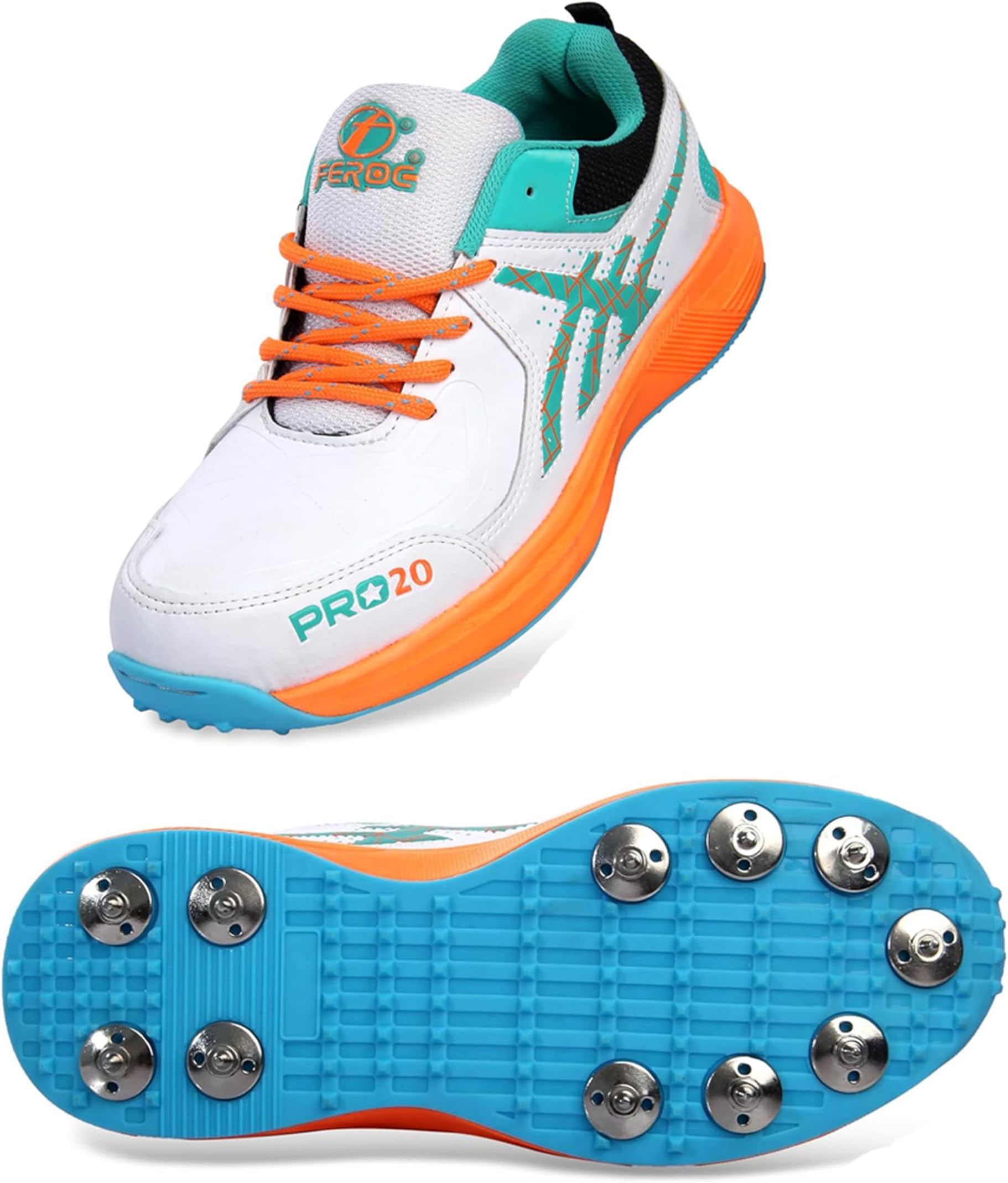 PRO Strike Full Spikes Cricket Shoes