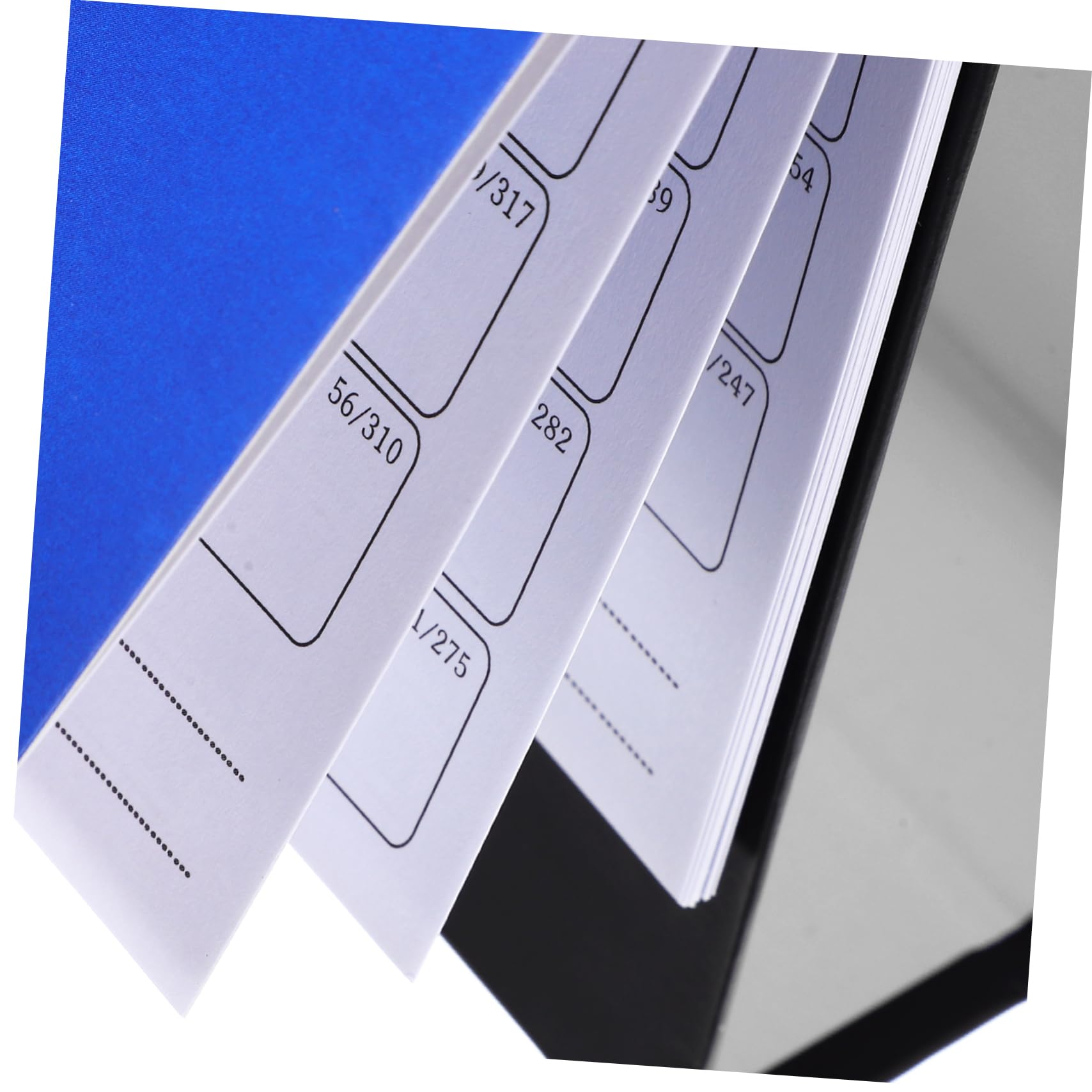 Tofficu 4stücke Büro Tischkalender Monatskalender für Schreibtisch Stehtischkalender Dekorativer Monatsplaner Tischkalender-dekoration Terminplaner Heimkalender Tischkalender-ornament
