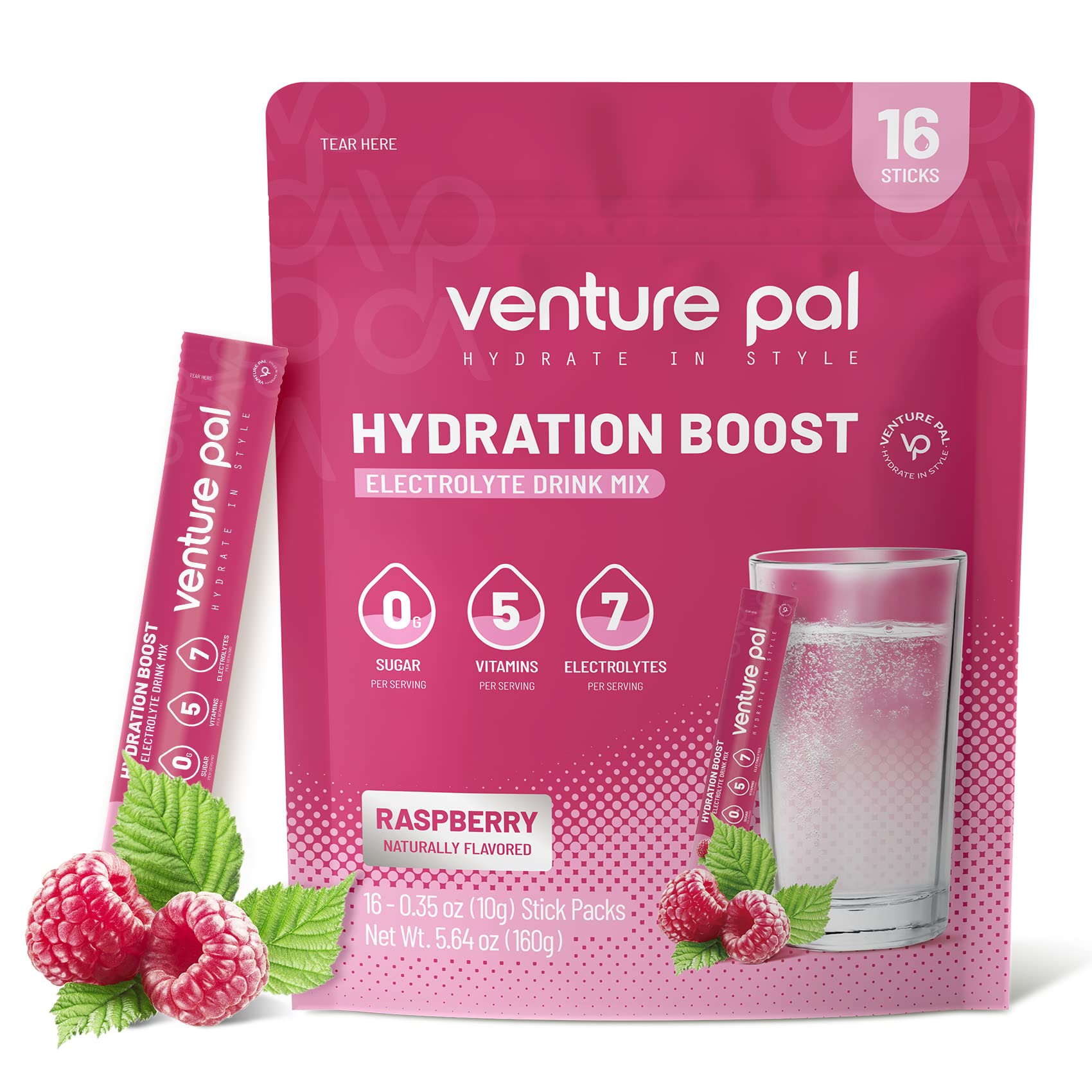 Buy Venture Pal Sugar Free Electrolyte Powder Packets Liquid Daily IV