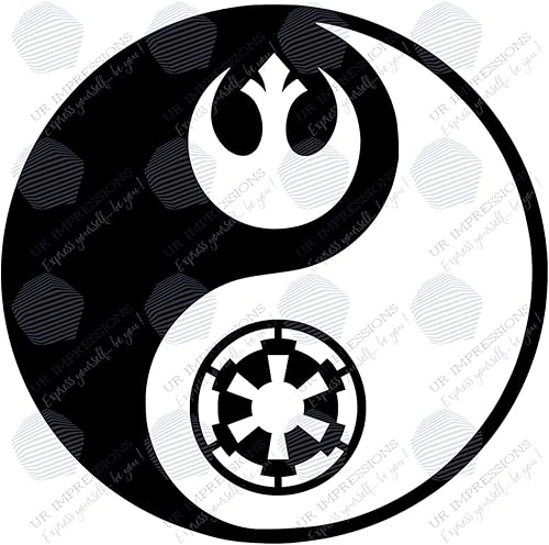 Miniatura 2 de UR Impresions - Adhesivo adhesivo de vinilo para autos, camiones, SUV, motocicletas, ventanas, negro, 5.5 pulgadas, URI433