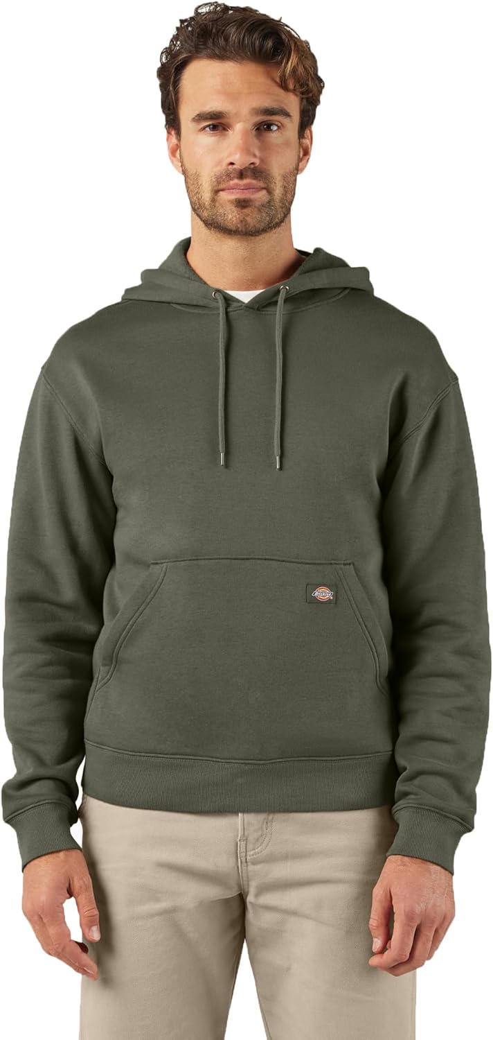 Dickies Men's Midweight Fleece Hoodie Moss Green