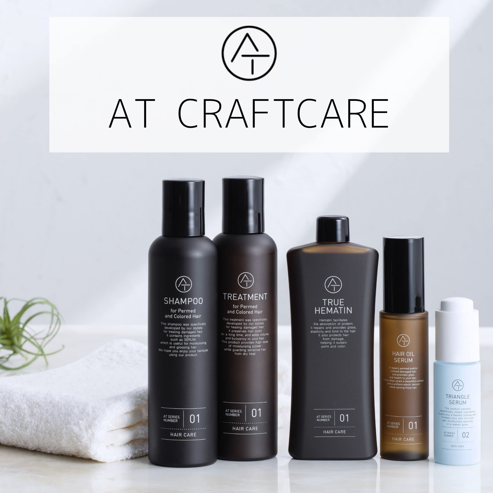 Amazon | AT アット シャンプー 500ml 大容量 詰め替え用（ヘマチン