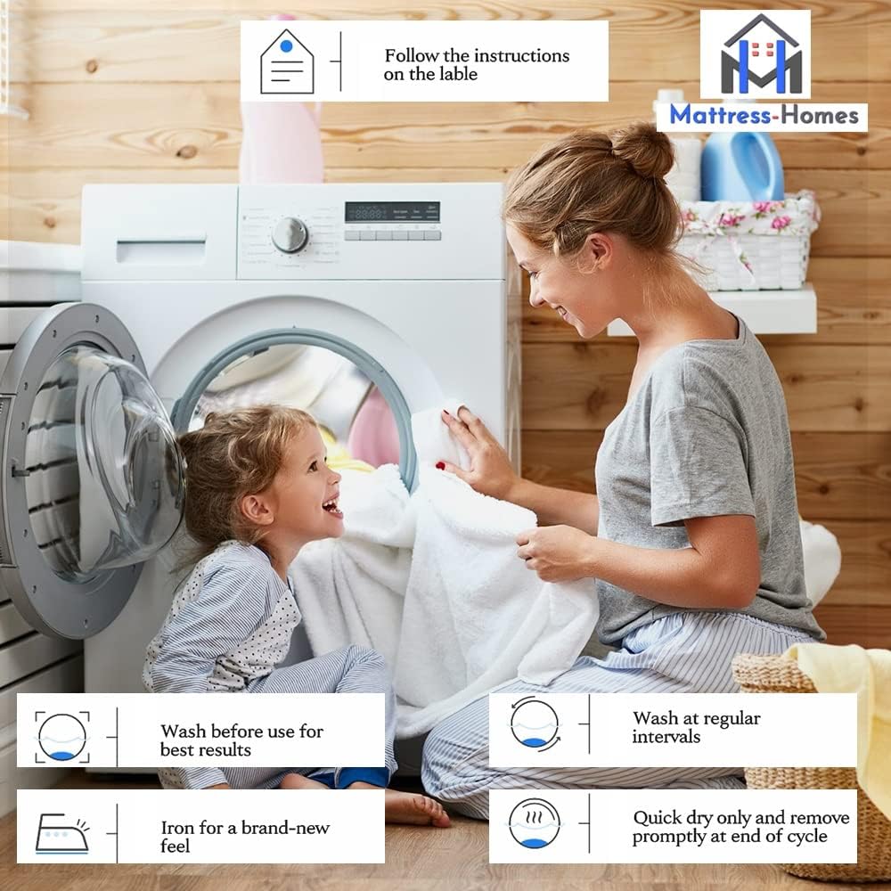 Mattress-Homes Split Cal King Sheets 7 Piece California Sets for Adjustable Bed 100% Long Staple Soft Combed Cotton, Set, Size, Light Grey Solid