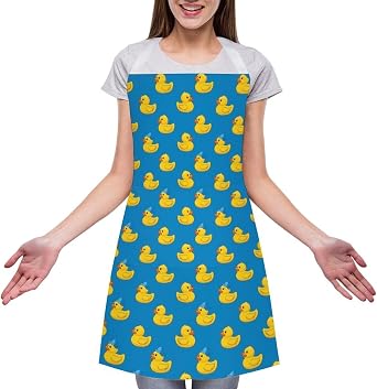 Funny Cooking Bib for Women, Oil Resistant with Pocket, Baking Crafting Housework Apron