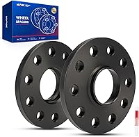 Vista 215 de KAX Espaciadores de rueda 4x4, adaptadores de espaciadores de rueda de 1" con pernos de 1/2" x20, diámetro del cubo de 59 mm, 2 piezas para Xpress