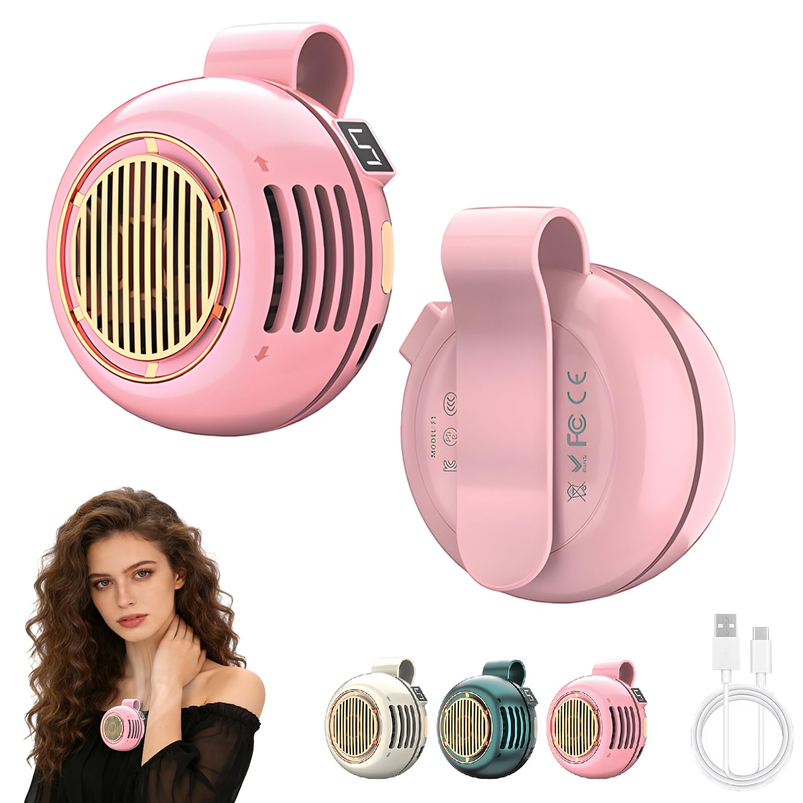 Photo 1 of Generic Portable Mini Bladeless Fan Clip-on