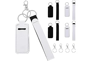 4 Pcs Keychain Chapstick Holder, Lipgloss Holder Keychain, Super Practical Key Chain...