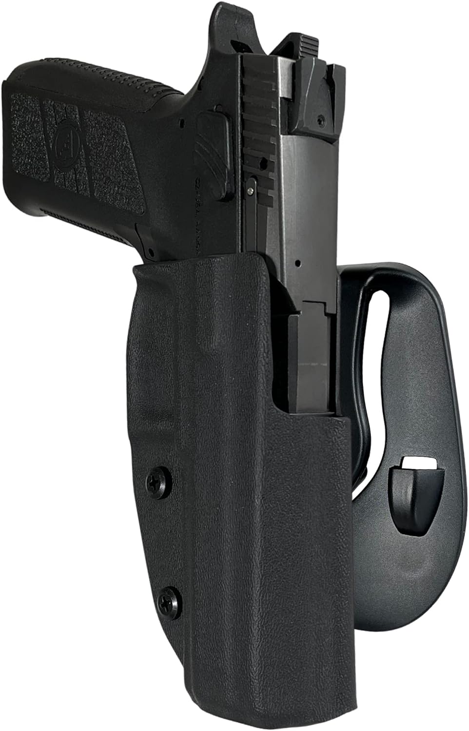 Black Scorpion Gear OWB Kydex Paddle Holster fits CZ P-09