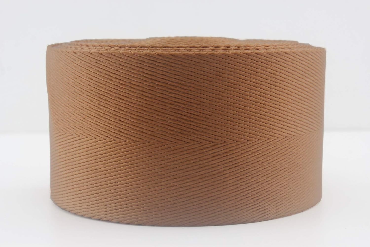 Nylon Webbing Ribbon 2 inch (50mm) Heavy Weight Brown Strap Replacement 5 Yards ZD97