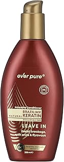 Ever Pure Brazilian Keratin Therapy Anti- Breakage Leave-In Hair Treatment, 250ml