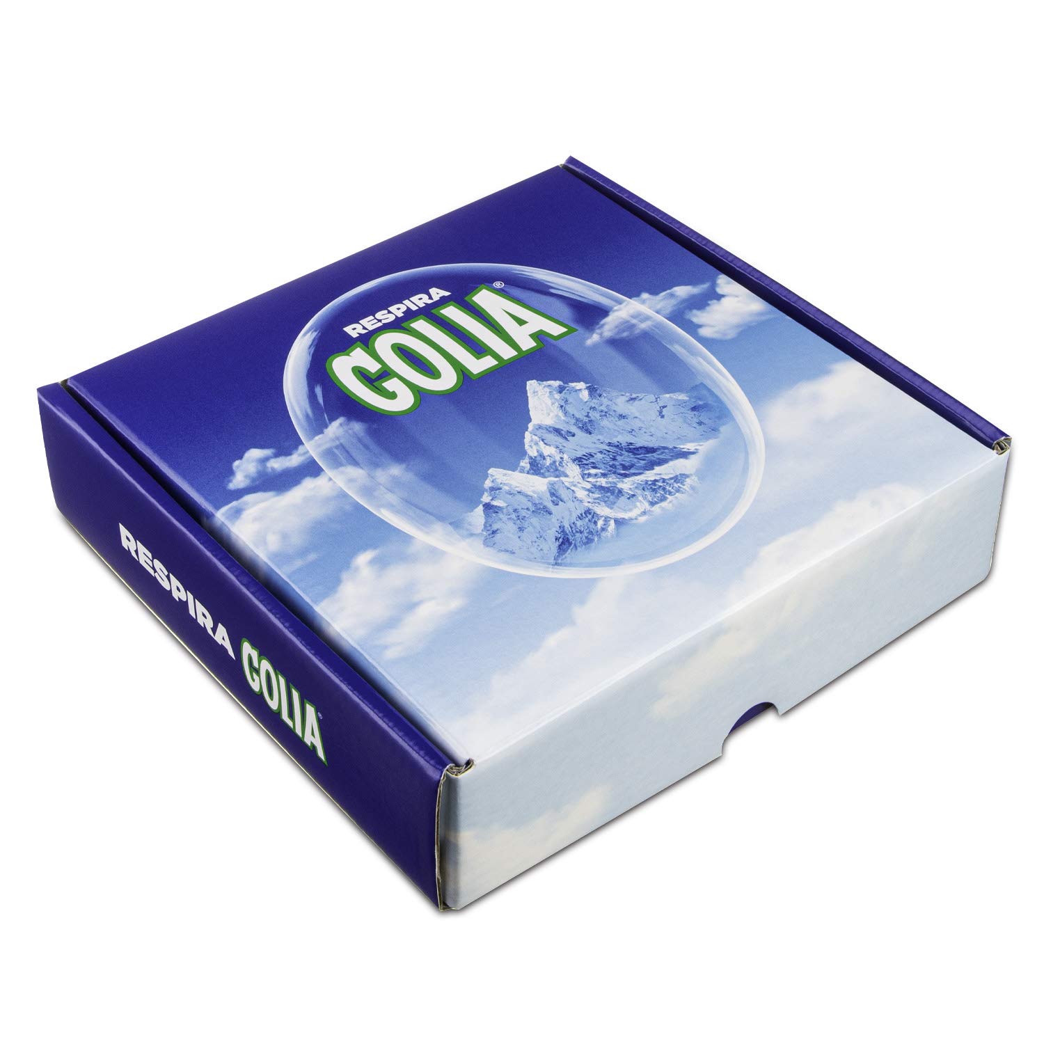 Golia Winter Box, Confezione Speciale da 12 Astucci Misti di Caramelle Dure, Gusto Menta, Frutta C, Defensive, Erbe Alpine, Senza Zucchero e Glutine, Fonte di Vitamine e Zinco, Ideale come Regalo