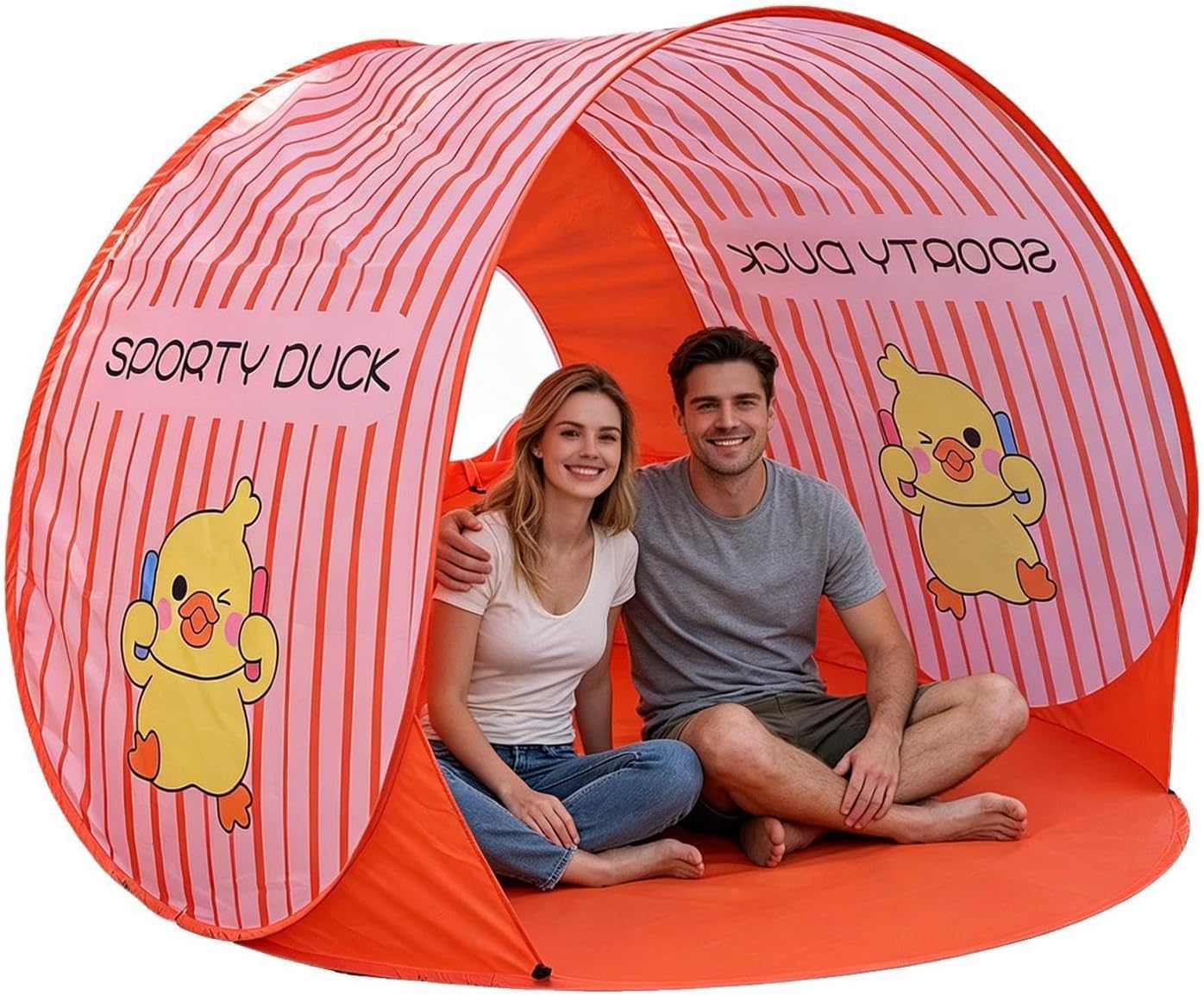 Beach Shade - Easy Outdoor Camping Canopy | Beach Sun Shelter Camping Tent - for Backyard Patio Lawn Summer Party Picnic Hiking Travel Vacation Kids Adults Family