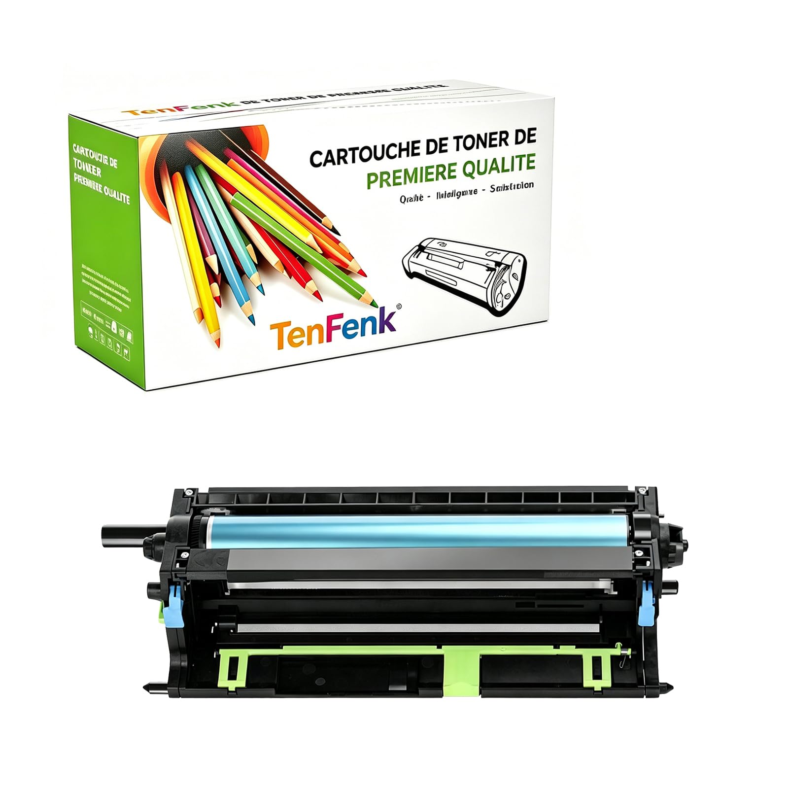 Compatibile Sostituzione Unità Del Tamburo Per Lexmark CS820 72K0P00 72K0Q00 Da Utilizzare Con Lexmark CS820DE CX820DE CX825DE CX825DTE CX860DE Stampante,Nero