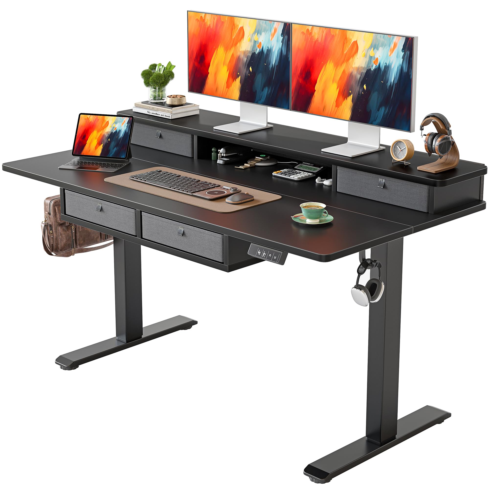 Photo 1 of TIQLAB Height Adjustable Standing Desk