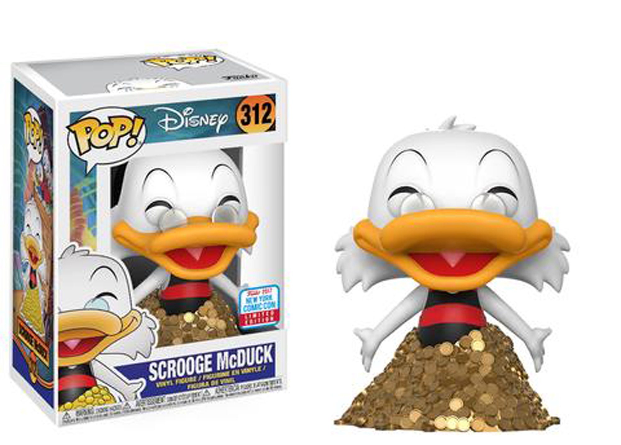 Funko Duck Tales Scrooge Mcduck Swimsuit Exclusive Vinyl Figure