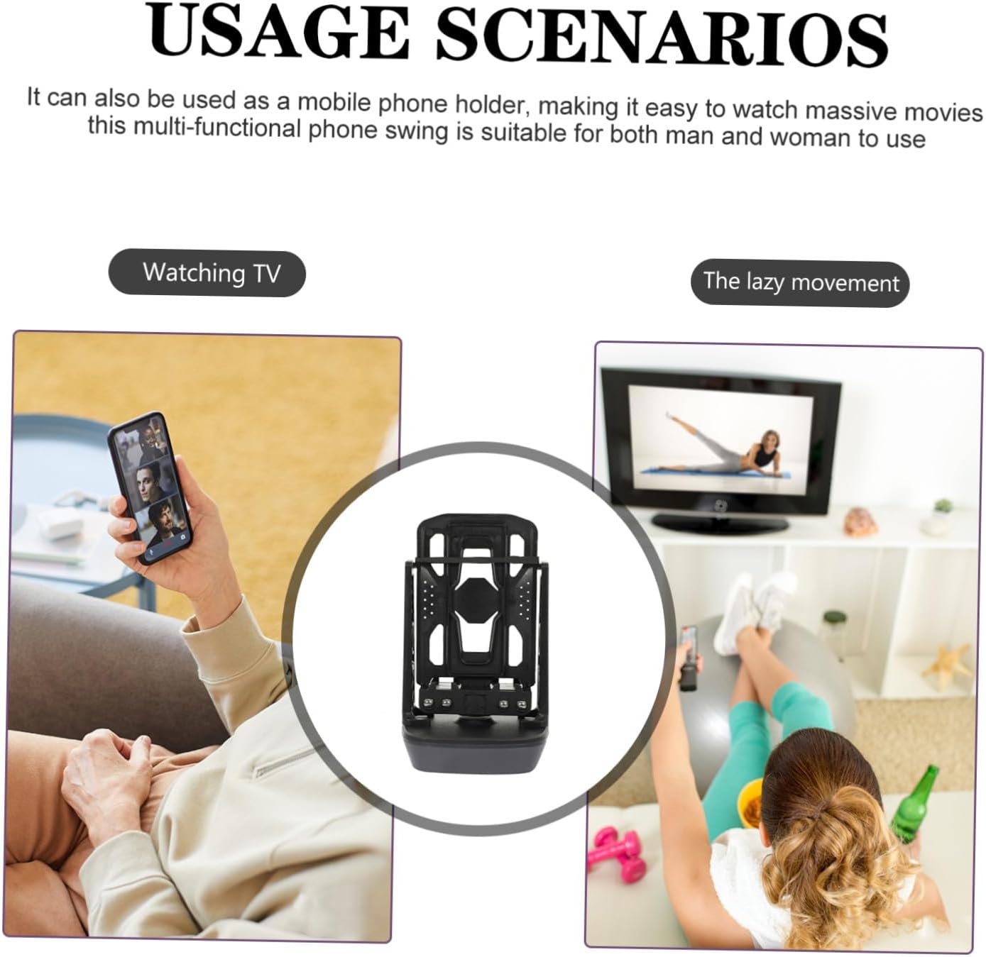 Automatic Steps Counter Wiggler Device Mute Bearings Compatible Smartphones for Gaming and Fitness image 3