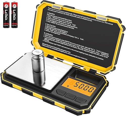 Brifit - Báscula digital de bolsillo 705oz000oz báscula portátil de alimentos báscula electrónica inteligente báscula de joyería con