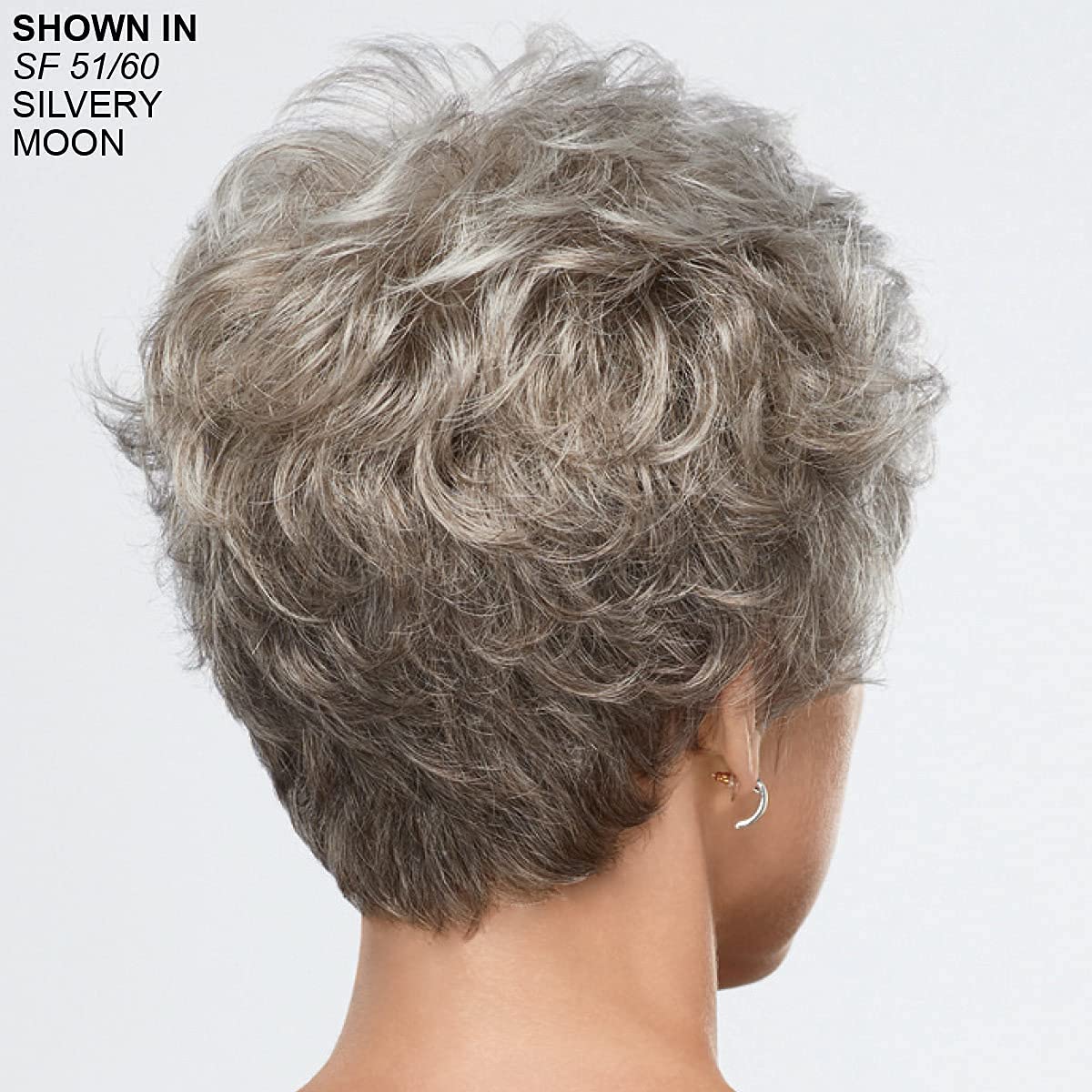 Paula Young Celebrity WhisperLite Wig Short, Natural-Looking, Versatile Layered Wig That Can Be Worn Smooth, Full, Even Wildly Tousled/Multi-tonal Shades of Blonde, Silver, Brown, and Red