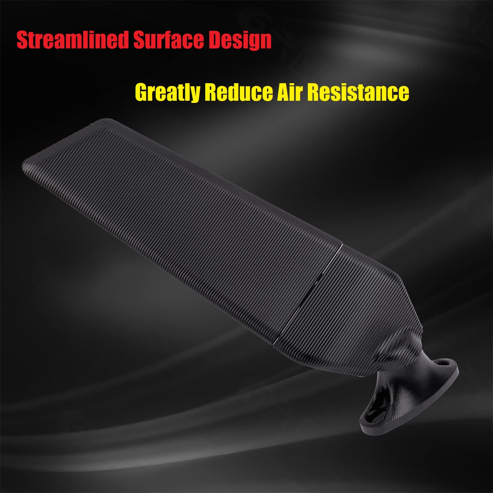 Modified Wing Mirrors Black Racing Mirrors CNC Aluminum Side Mirror For Honda Kawasaki Suzuki BMW Yamaha Buell Hyosung ATK etc