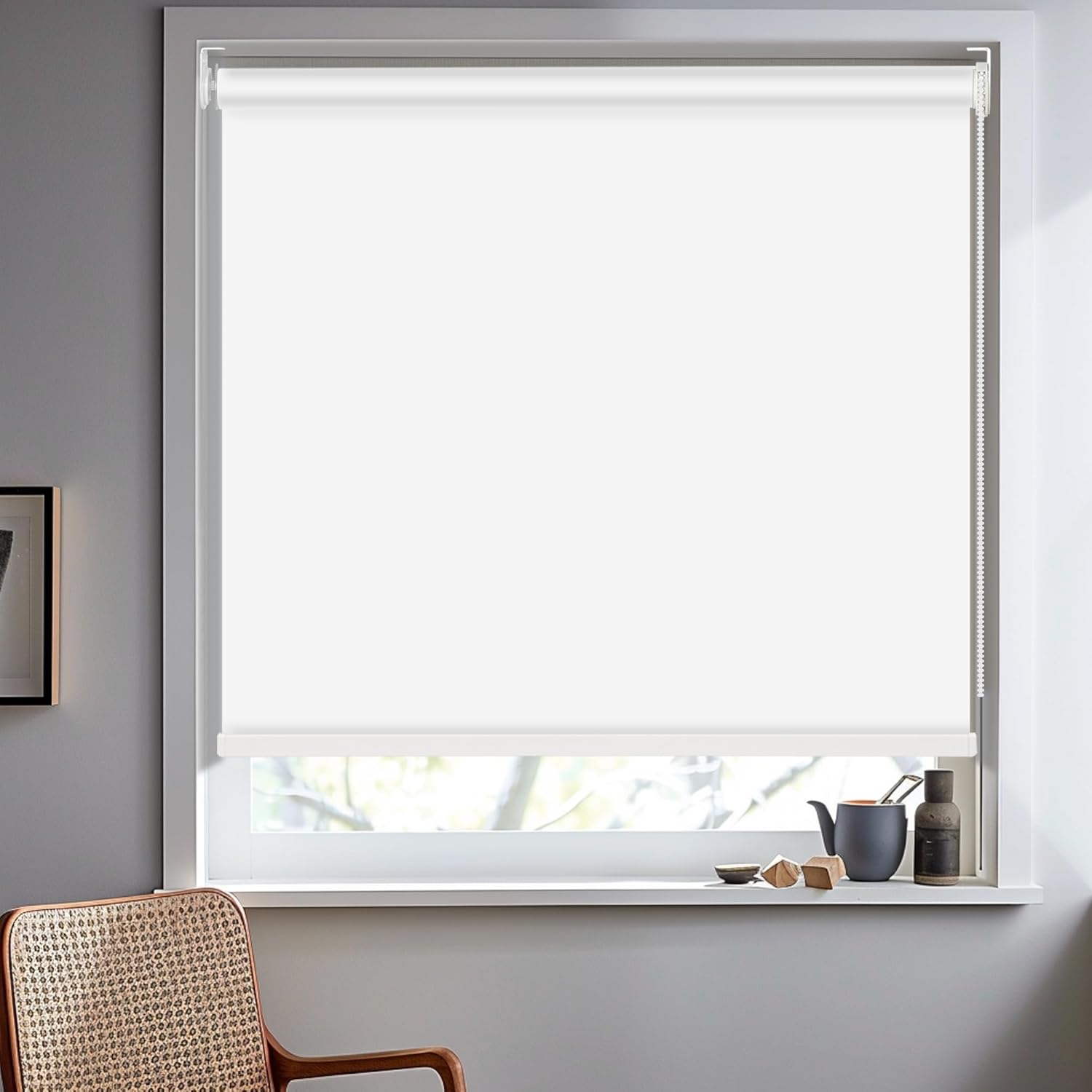 Sulugood 100 Blackout Roller Windows Blinds, Custom Room