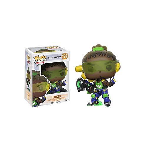 Funko Pop! Games: Overwatch - Lucio Vinyl Figure