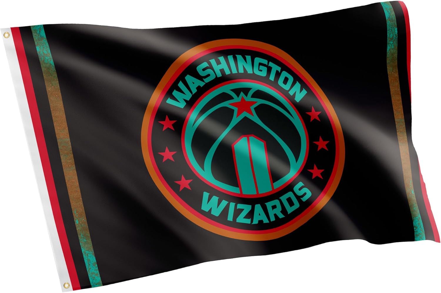 Desert Cactus Washington Wizards Flag NBA 100% Polyester Indoor Outdoor 3x5 feet National Basketball Association Team Flags (Flag City Edition 2023 B)